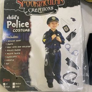 Spooktacular creations child’s police costume
